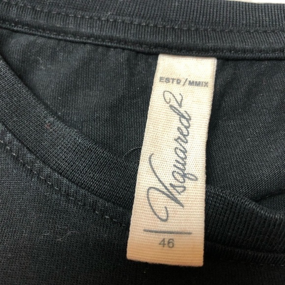 V Squared2 Hangtime Red & Black T-shirt with Biomechanical Bird Graphic Large - Picture 3 of 7